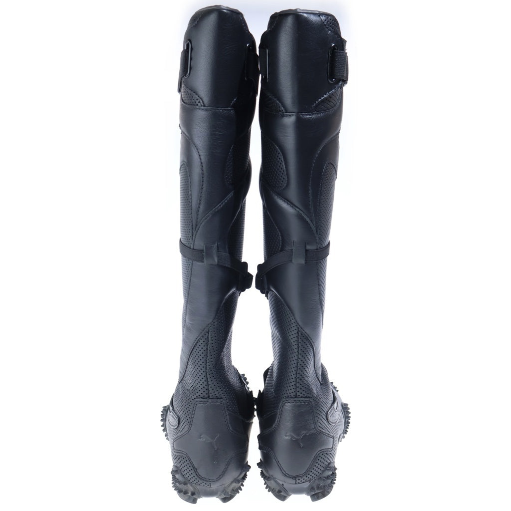 PUMA(プーマ) MOSTRO BOOT LEATHER モストロ ブーツ レザー スニーカー ブラック レディース US8/24.5cm 401563-02