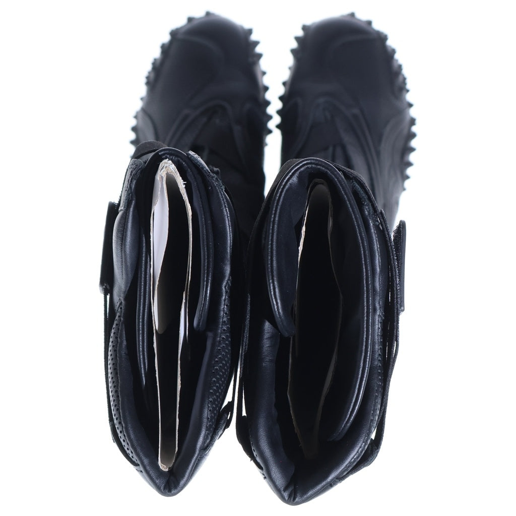 PUMA(プーマ) MOSTRO BOOT LEATHER モストロ ブーツ レザー スニーカー ブラック レディース US8/24.5cm 401563-02