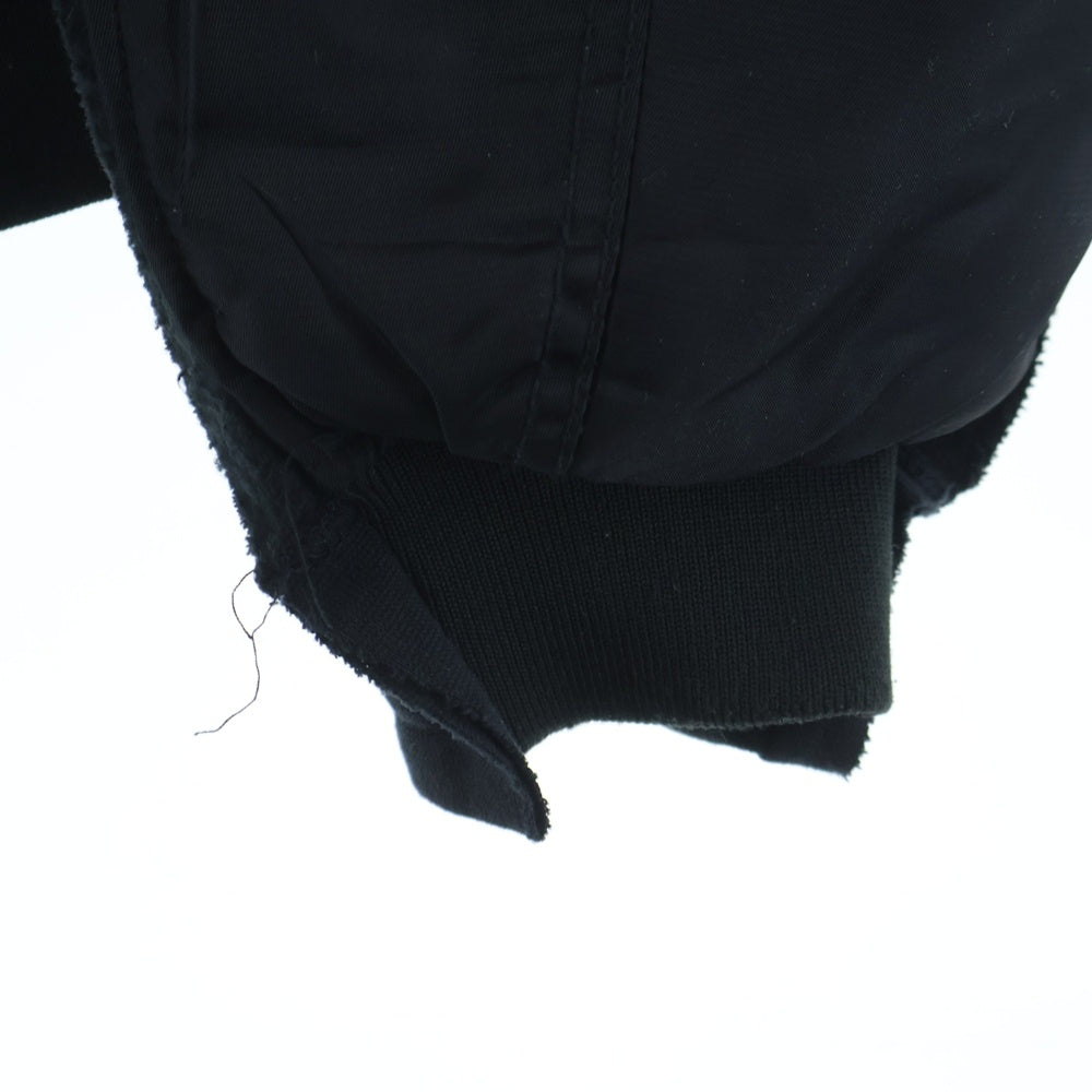 NO BRAND(ノーブランド) COUCOUBEBE ククべべ グラフィックデザイン ボンバージャケット MA-1 アウター ブラック