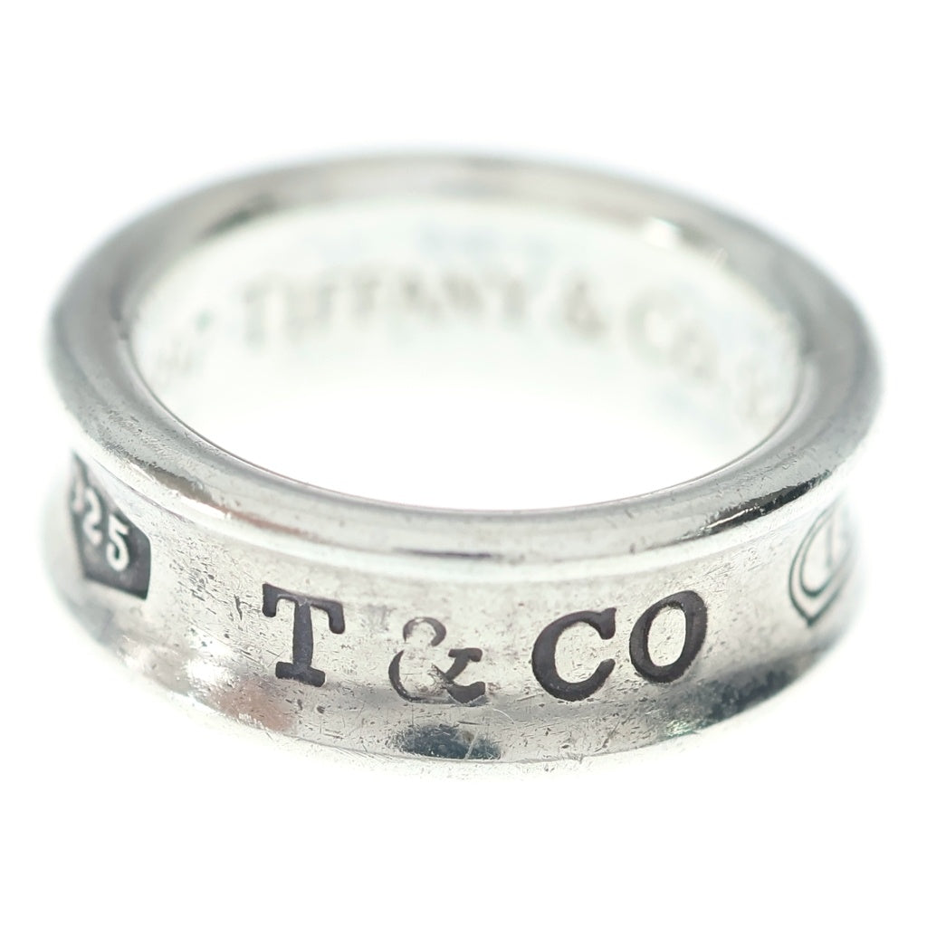 TIFFANY & Co.(ティファニー) 1837 Narrow Ring Medium ナローリング ミディアム SV925 指輪 シルバー レディース