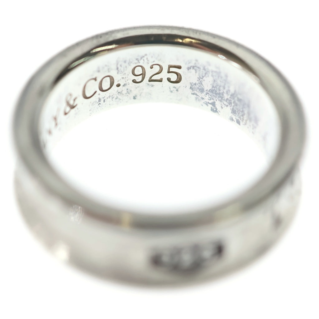 TIFFANY & Co.(ティファニー) 1837 Narrow Ring Medium ナローリング ミディアム SV925 指輪 シルバー レディース