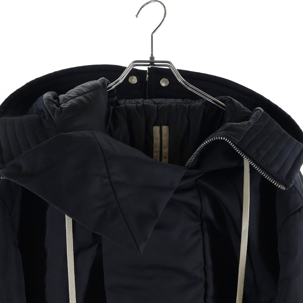 Rick Owens(リックオウエンス) 23AW CROPPED ALICE PARKA JACKET クロップド アリスパーカー ナイロンボンバージャケット ブラック RR02C7713-BR