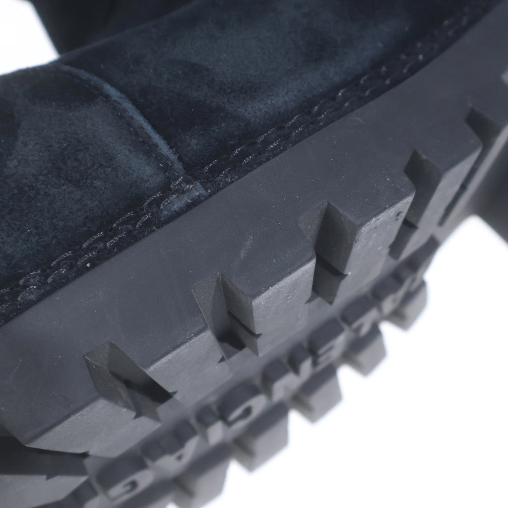 BALENCIAGA(バレンシアガ) Alaska Fur Boots アラスカ ファー ムートン ロングブーツ ブラック