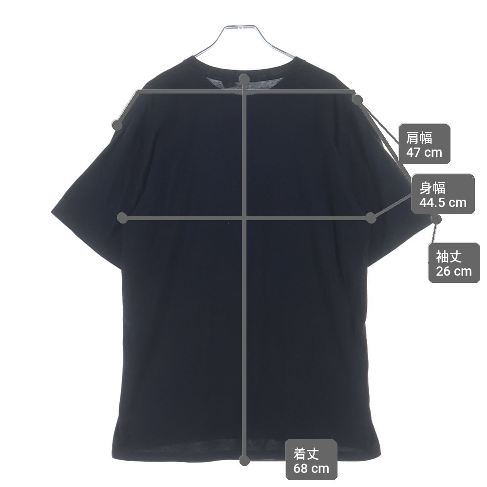 CELINE(セリーヌ) Studs Logo T-Shirts スタッズロゴTシャツ クルーネック半袖Tシャツ カットソー 2X687501F ブラック