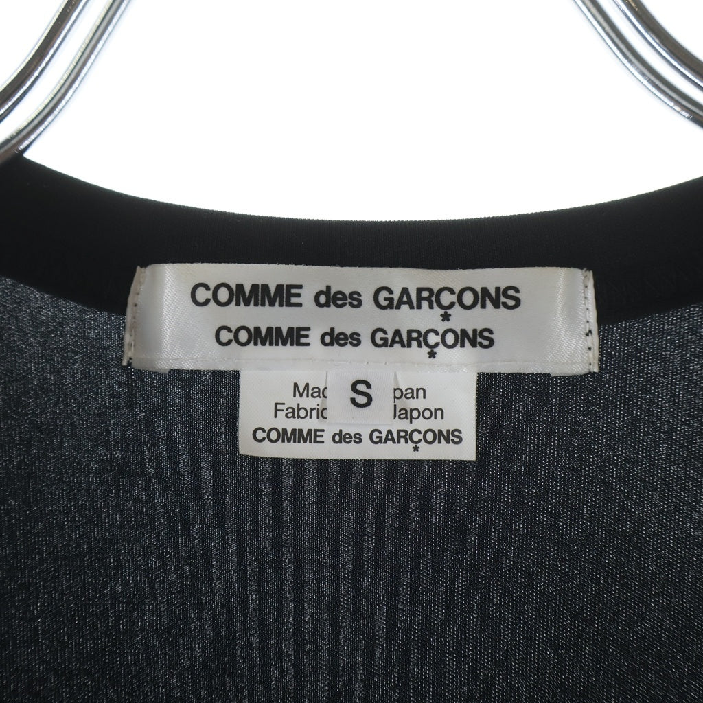 COMME des GARCONS COMME des GARCONS(コムデギャルソンコムデギャルソン) 25SS 裾フリルインナーチュール ワンピース レディース RO-T010 ブラック