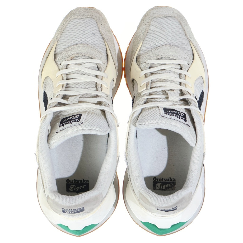 Onitsuka Tiger(オニツカタイガー) MOAGE CO モアージュ ローカットスニーカー ホワイト/グリーン US8/26.0cm 1183B555-103