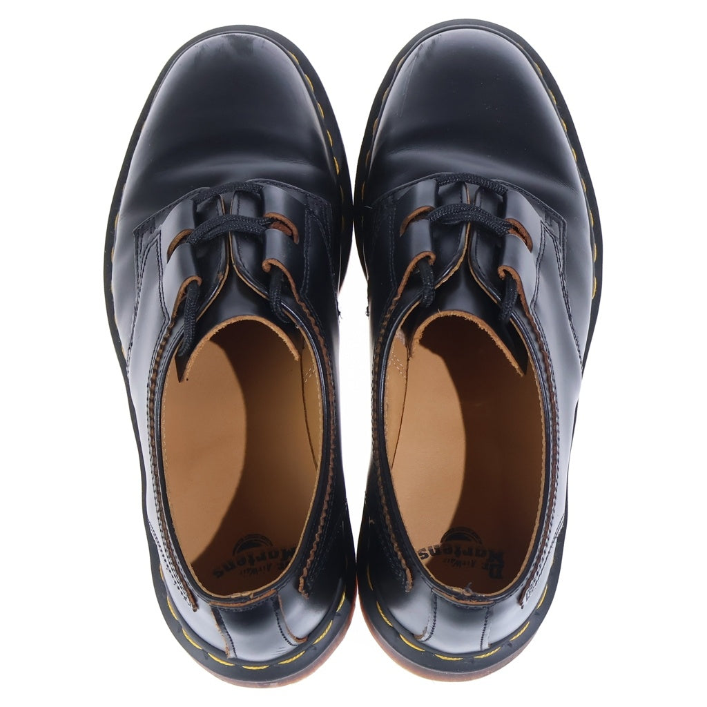 Dr.Martens(ドクターマーチン) ×Yohji Yamamoto 1461 GHILLIE ヨウジヤマモト ギリー ローカット レザー ブーツ ブラック 22695001