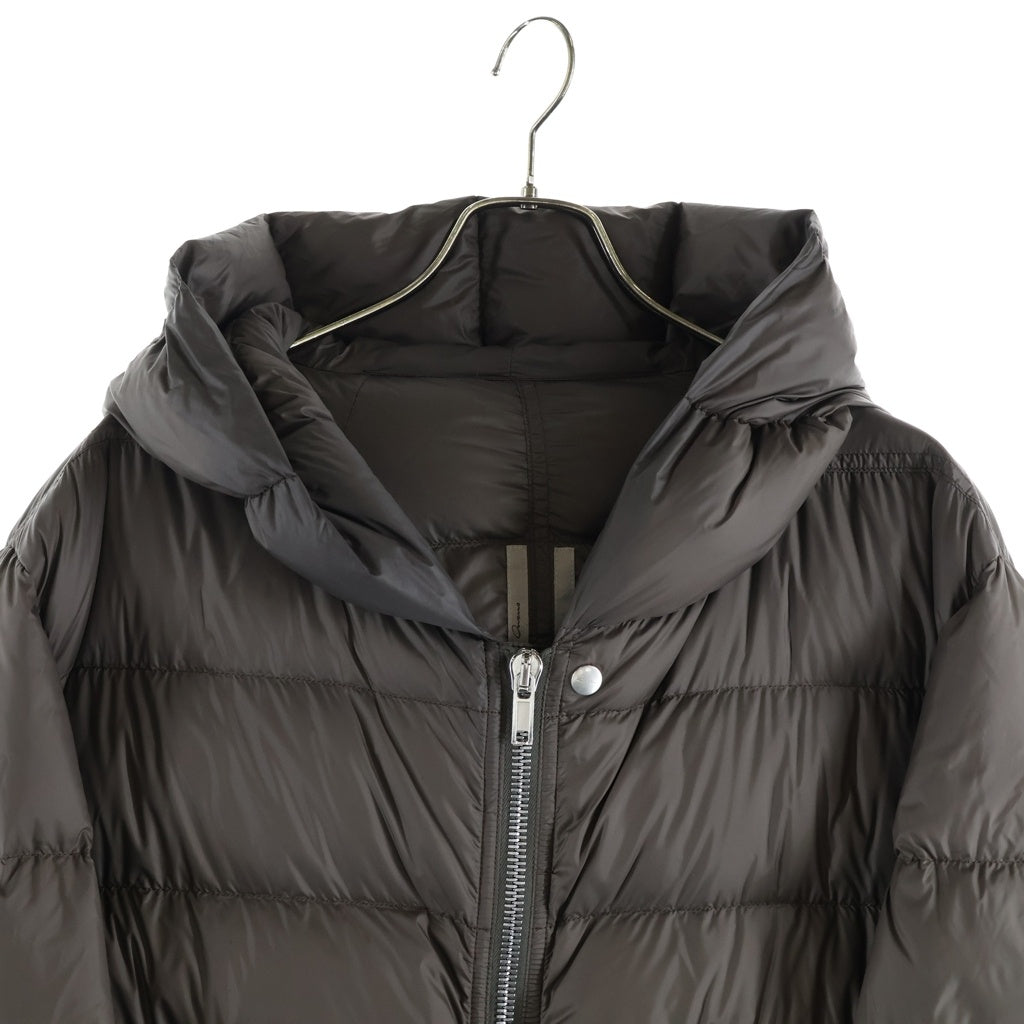 Rick Owens リックオウエンス 25AW HOODED PUFFER DOWN JACKET フーデッド パファー ダウン ジャケット ダークダスト RU02E1741NPD1 Rick Owens(リックオウエンス) 25AW HOODED PUFFER DOWN JACKET