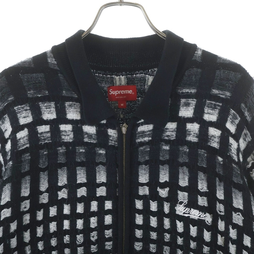 SUPREME(シュプリーム) 23ss Gradient Grid Zip Up Polo