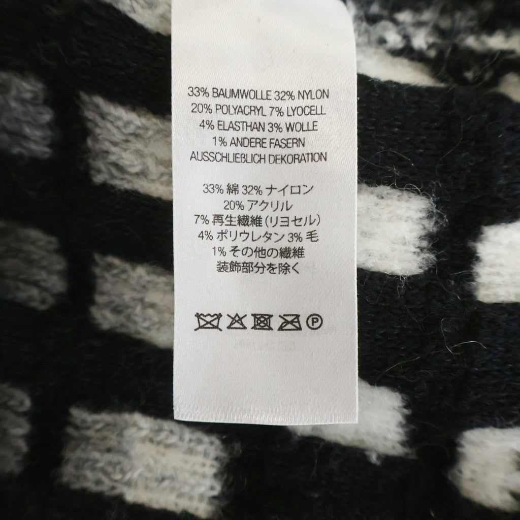 SUPREME(シュプリーム) 23ss Gradient Grid Zip Up Polo グラディエント グリッド ジップアップ 半袖ニット ブラック