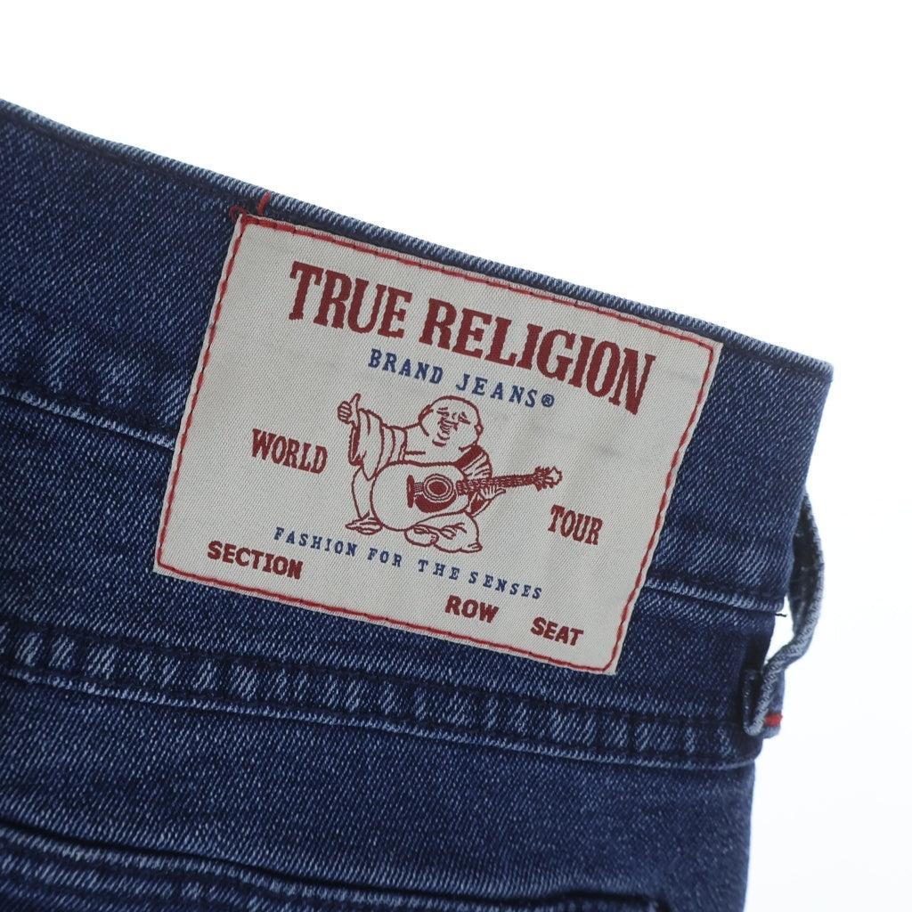 TRUE RELIGION(トゥルーレリジョン) Ricky Relaxed Straight Jeans リッキー リラックスドストレートジーンズ ストレッチデニムパンツ 61017-61041-61072 インディゴ