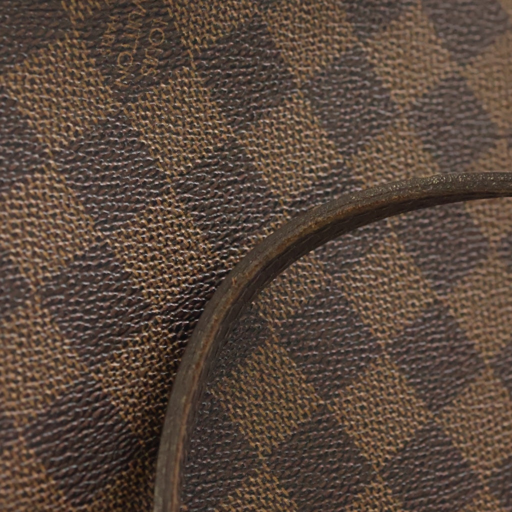 LOUIS VUITTON(ルイヴィトン) Damier Neverfull MM ダミエ ネヴァーフルMM チェッカー総柄レザートートバッグ N51105 ブラウン