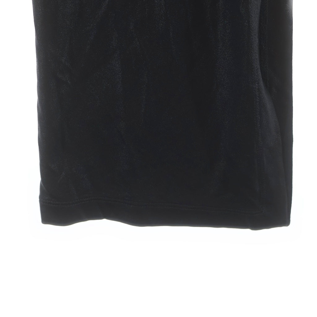 Rick Owens Lilies(リックオウエンスリリーズ) 23AW Carmen Pant カルメンパンツ サイドスリットビスコースロングフレアパンツ レディース LI02C2331-GVI ブラック