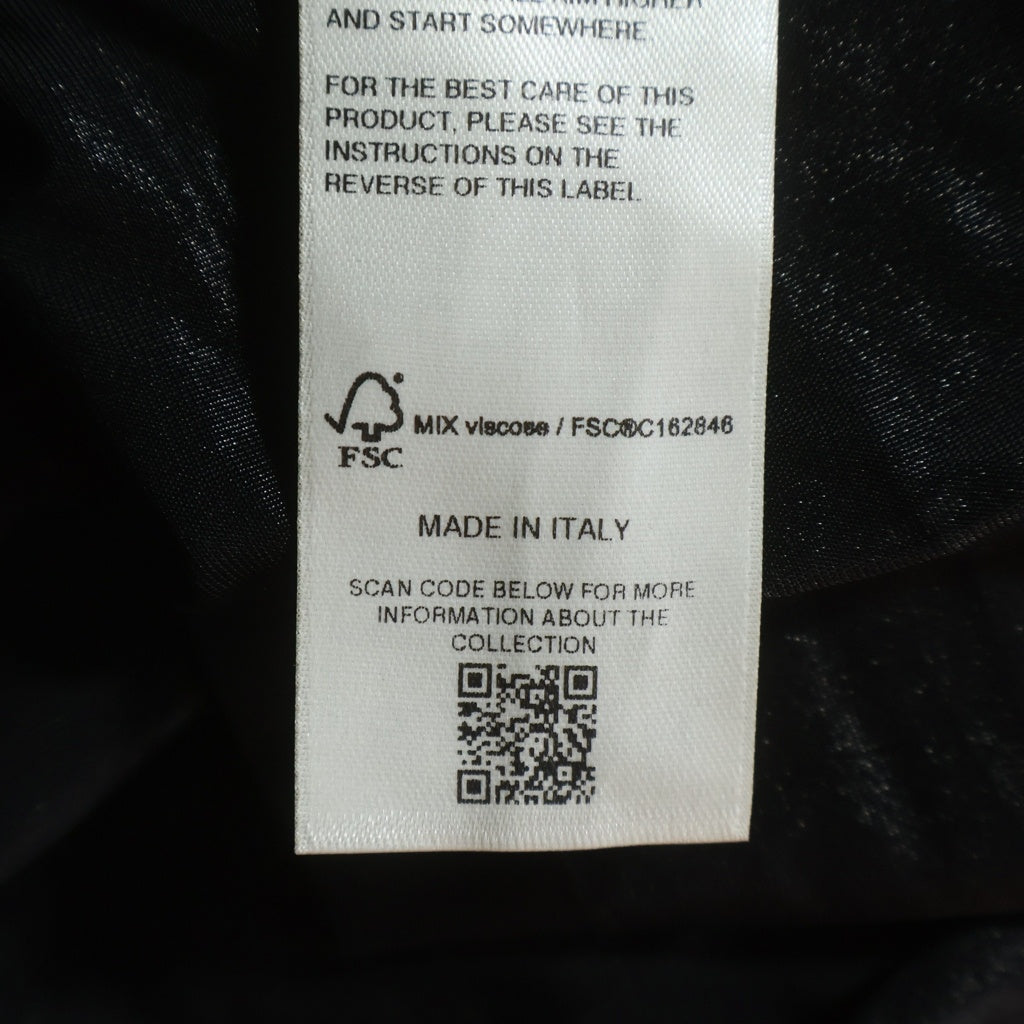 Rick Owens Lilies(リックオウエンスリリーズ) 23AW Carmen Pant カルメンパンツ サイドスリットビスコースロングフレアパンツ レディース LI02C2331-GVI ブラック
