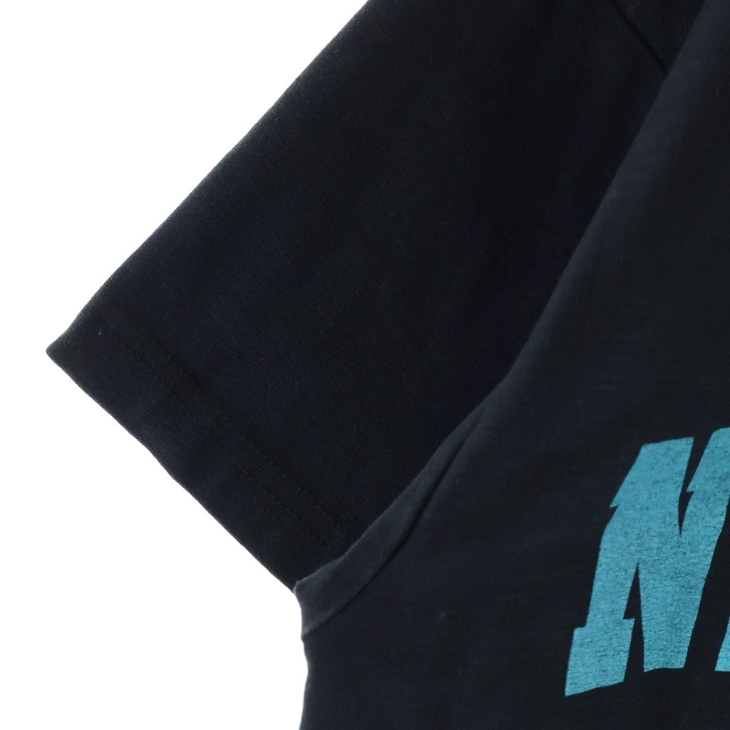 RAF SIMONS(ラフシモンズ) ARCHIVE 02AW Creeper NEBRASKA Tee アーカイブ クリーパー期 ネブラスカTシャツ オーバーサイズクルーネック半袖Tシャツ ブラック
