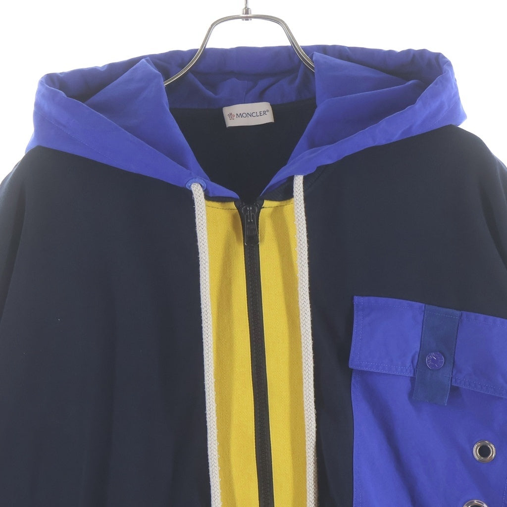 MONCLER GENIUS(モンクレール ジーニアス) 21SS ×ジェイダブリューアンダーソン フェルパフーデットスウェットシャツ フラップポケットパーカー G109E8G00005