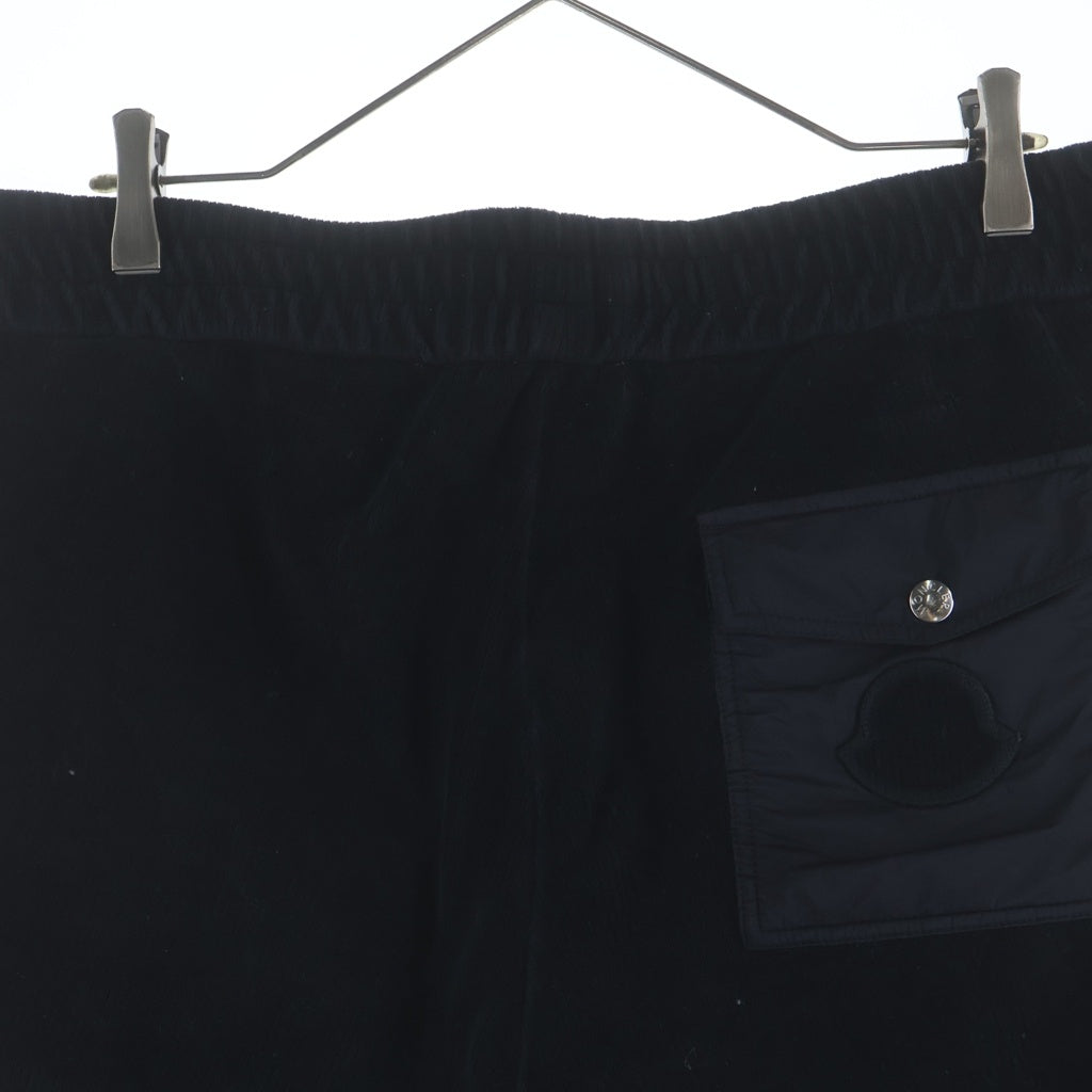 MONCLER(モンクレール) 22AW SWEAT BOTTOM スウェットボトム コーデュロイイージーパンツ H20918H00010 ブラック