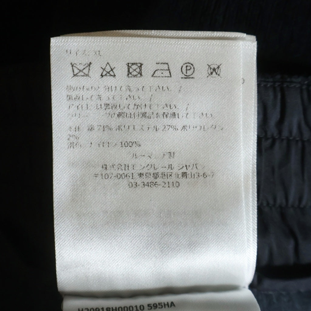 MONCLER(モンクレール) 22AW SWEAT BOTTOM スウェットボトム コーデュロイイージーパンツ H20918H00010 ブラック