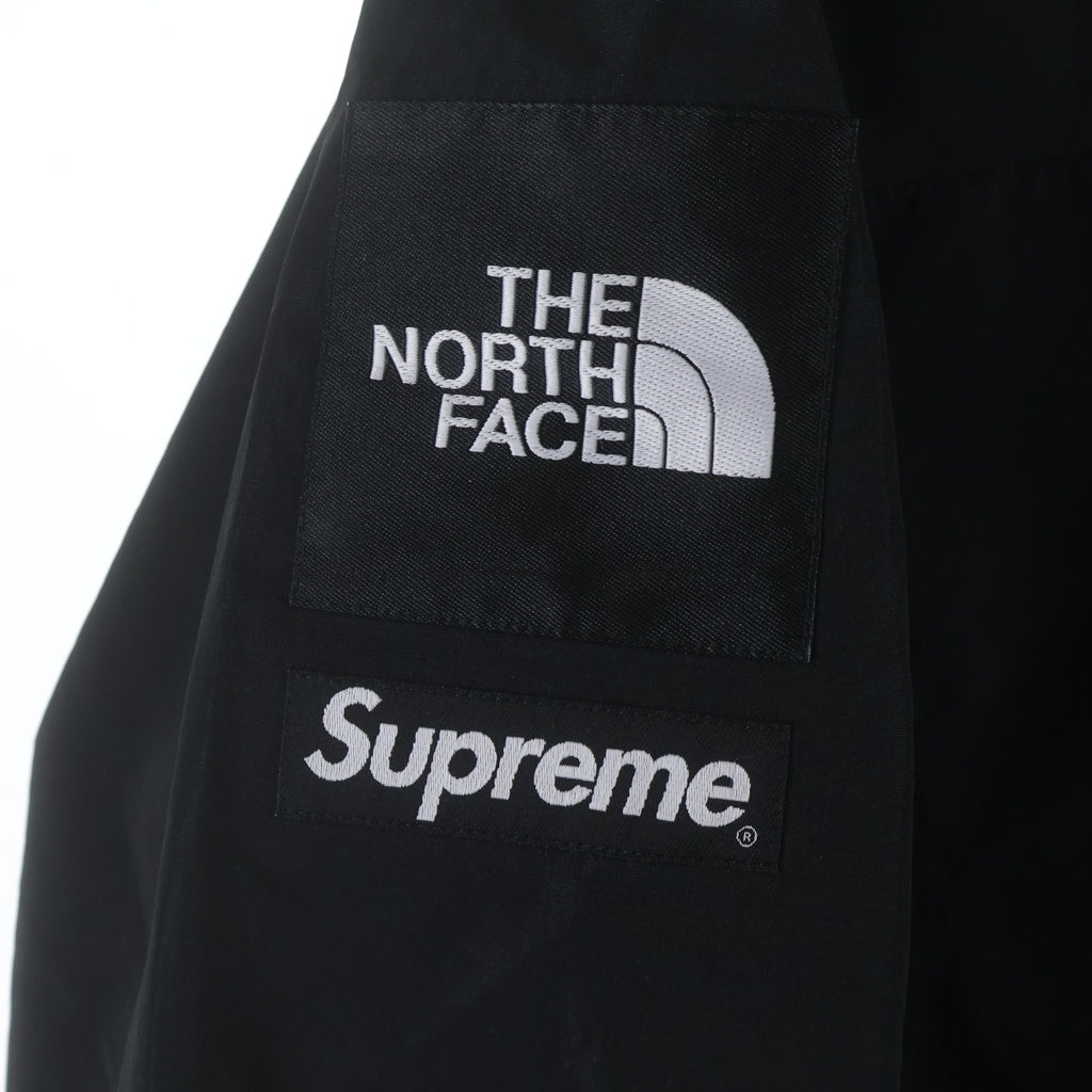 SUPREME(シュプリーム) 24SS ×THE NORTH FACE Split Taped Seam Shell Jacket スプリットテープドシームシェルジャケット ジップアップマウンテンパーカー NF0A875D ブラック