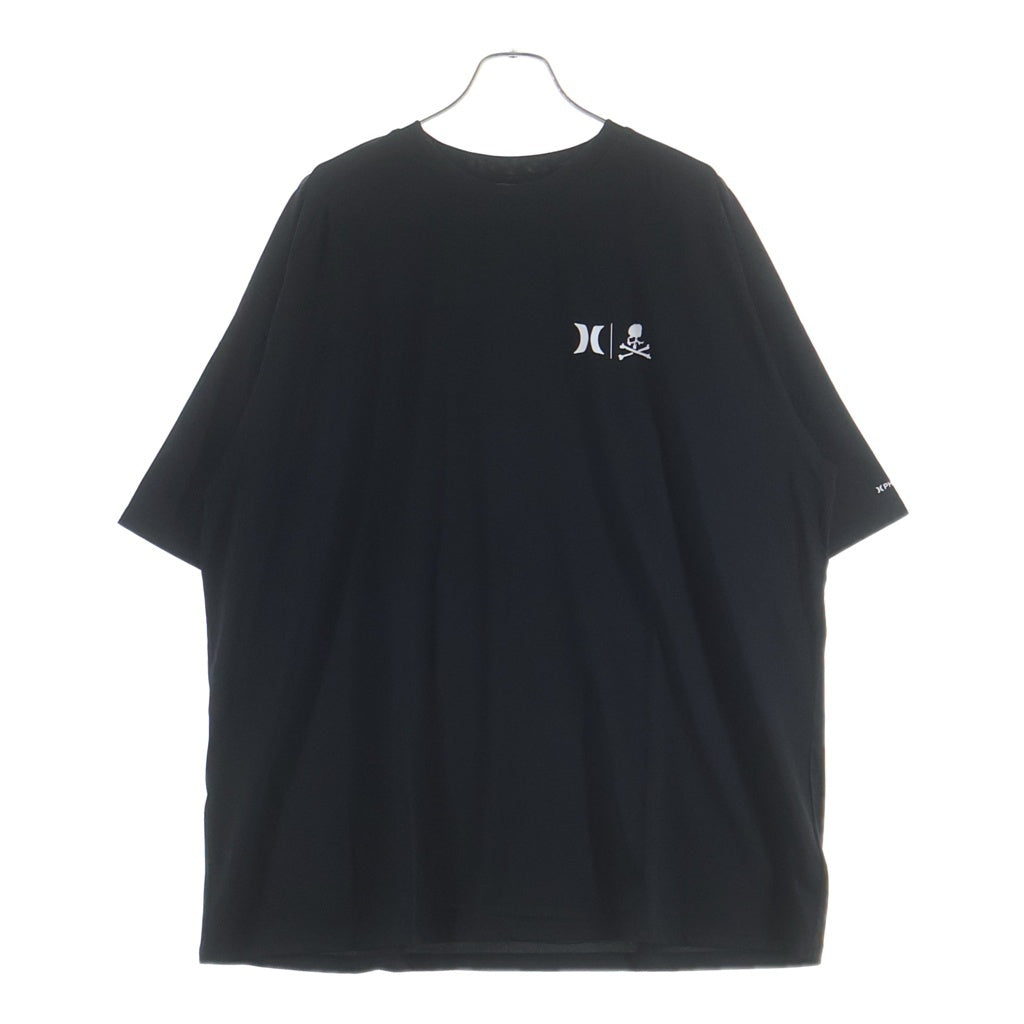 mastermind JAPAN(マスターマインドジャパン) ×Hurley ハーレー プリント半袖Tシャツ カットソー ブラック