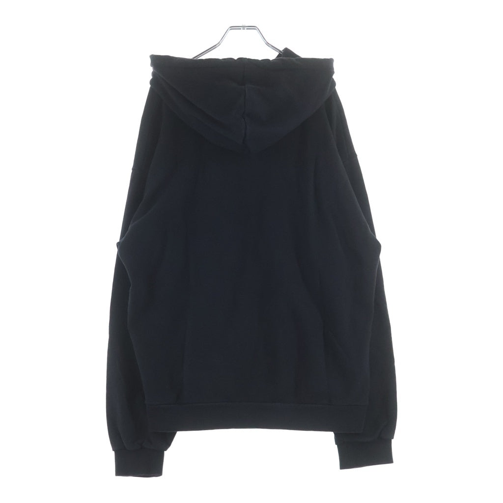 CELINE(セリーヌ) 22AW Pullover Hoodie グラデーションロゴプルオーバースウェットパーカー 2Y753670Q ブラック