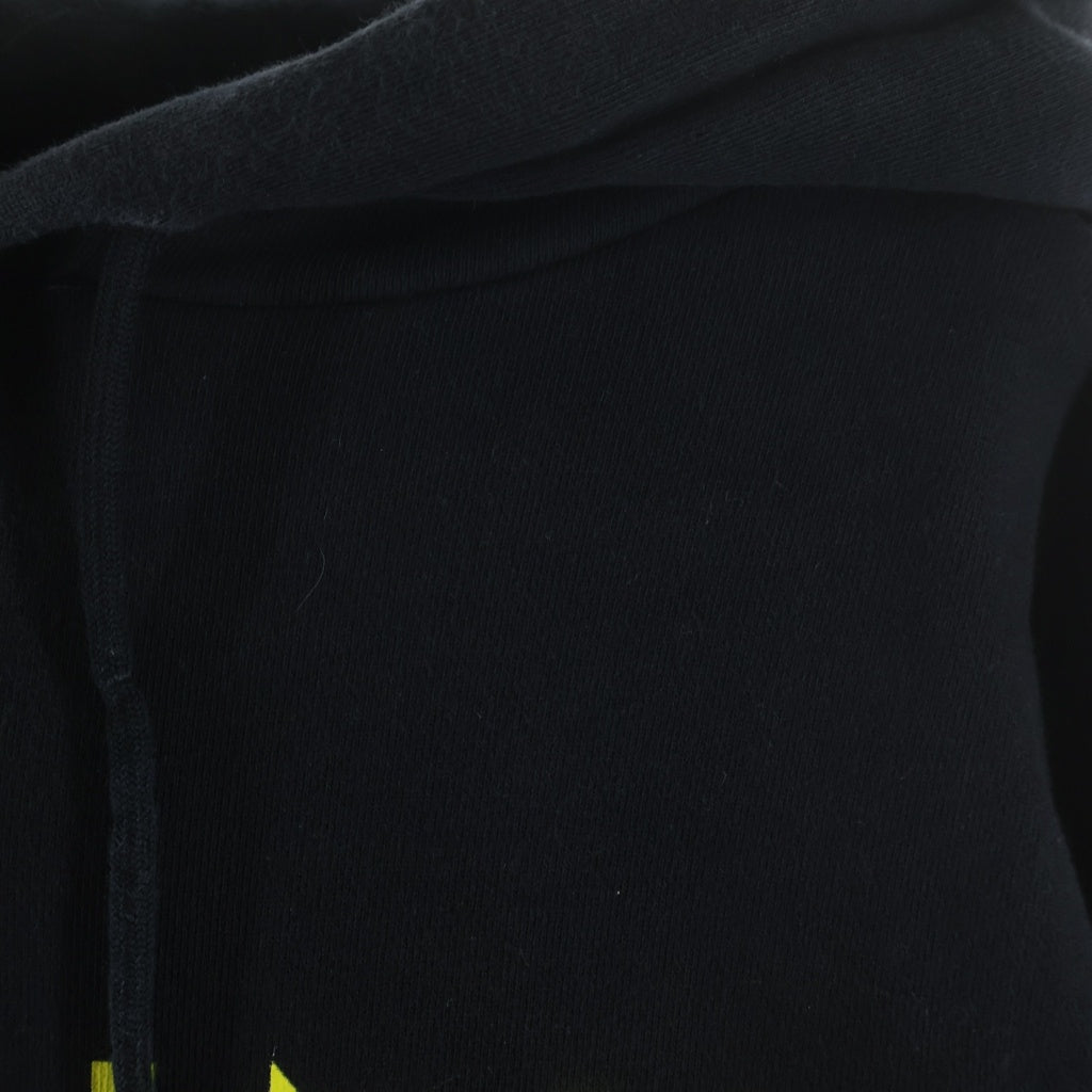 CELINE(セリーヌ) 22AW Pullover Hoodie グラデーションロゴプルオーバースウェットパーカー 2Y753670Q ブラック