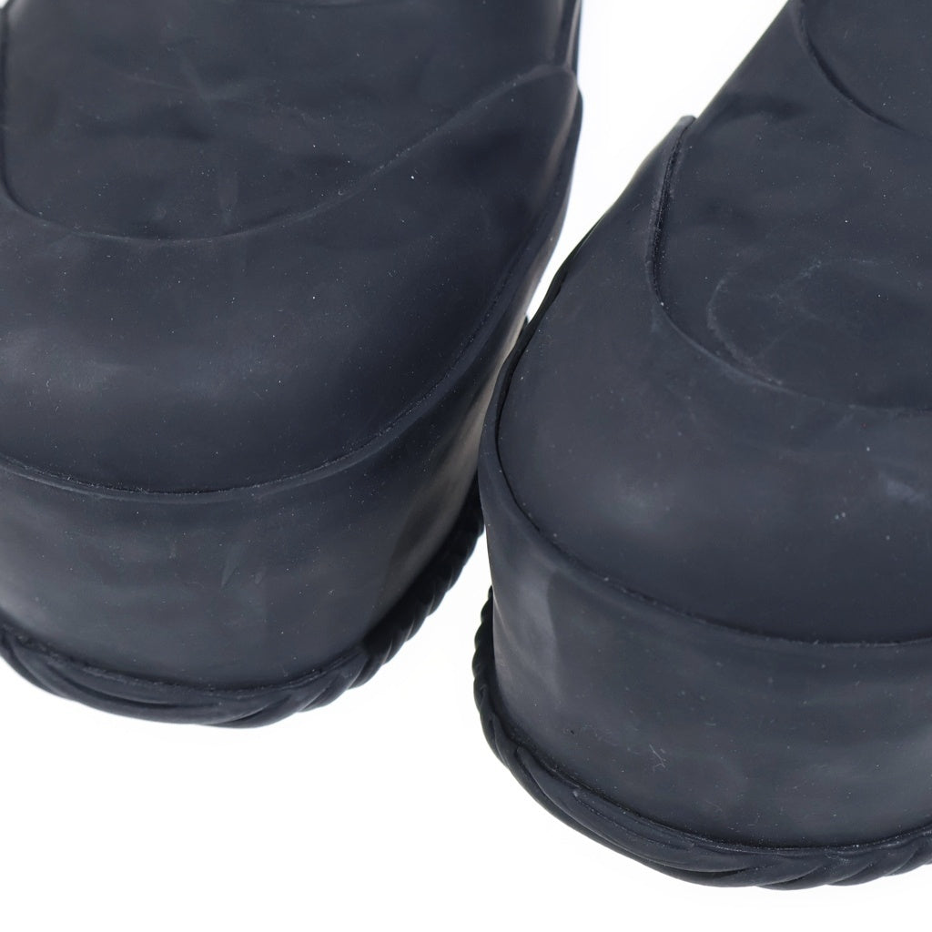 NO BRAND(ノーブランド) Matthew M. Williams マシューエムウィリアムズ 26SS HI RUBBER BOOT ハイラバーブーツ ロングブーツ SH01-BLK ブラック