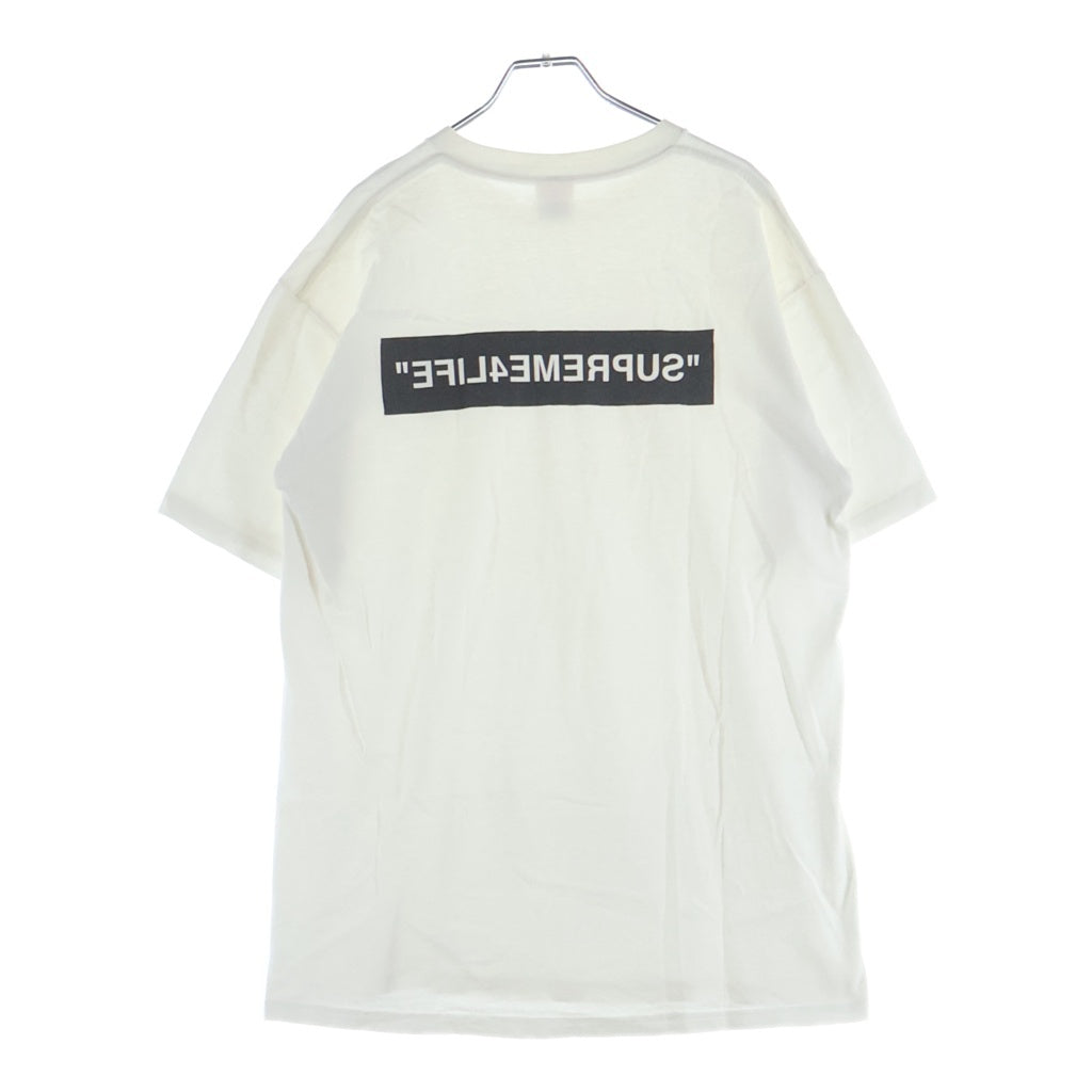 SUPREME(シュプリーム) 24AW 4 Life Tee フォー ライフ クルーネック カットソー 半袖Tシャツ ホワイト