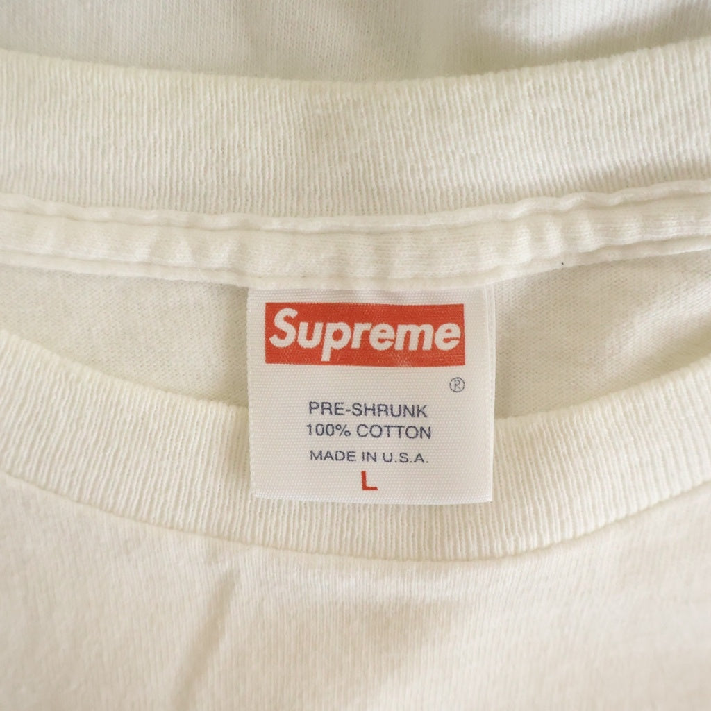 SUPREME(シュプリーム) 24AW 4 Life Tee フォー ライフ クルーネック カットソー 半袖Tシャツ ホワイト