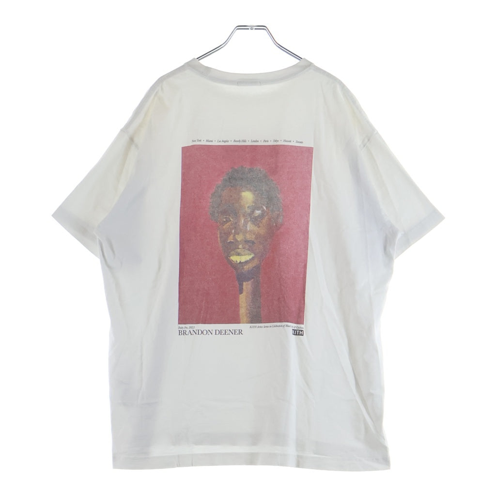 KITH(キス) ×Brandon Deener Gallery Tee ブランドン ディーナー ギャラリー 半袖Tシャツ カットソー 24-071-060-0030-1-0 ホワイト