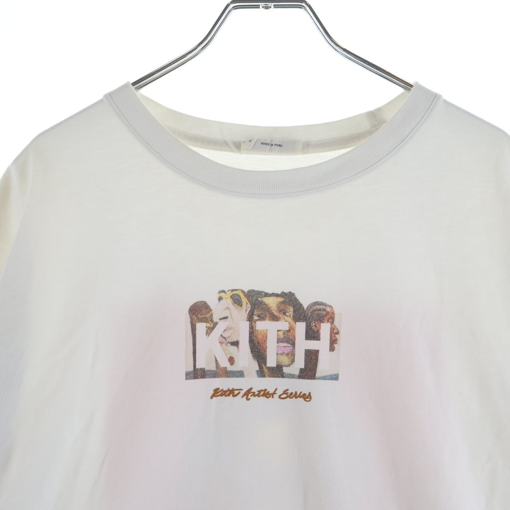 KITH(キス) ×Brandon Deener Gallery Tee ブランドン ディーナー ギャラリー 半袖Tシャツ カットソー 24-071-060-0030-1-0 ホワイト