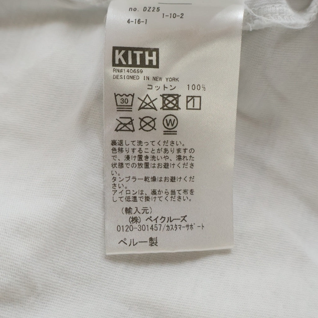 KITH(キス) ×Brandon Deener Gallery Tee ブランドン ディーナー ギャラリー 半袖Tシャツ カットソー 24-071-060-0030-1-0 ホワイト