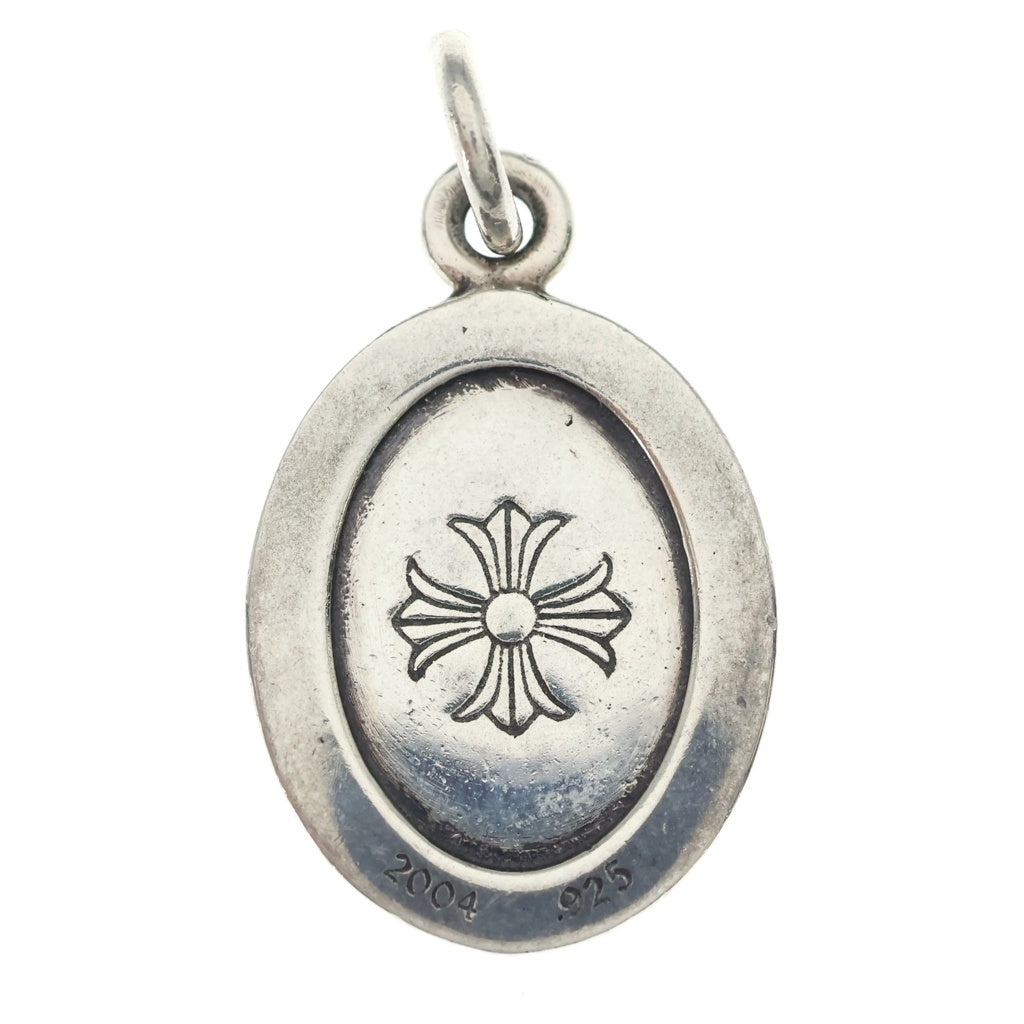 CHROME HEARTS クロムハーツ ANGEL MEDAL OVAL オーバルエンジェルメダル ペンダントトップ シルバー BCA207 CHROME HEARTS(クロムハーツ) ANGEL MEDAL OVAL オーバルエンジェル