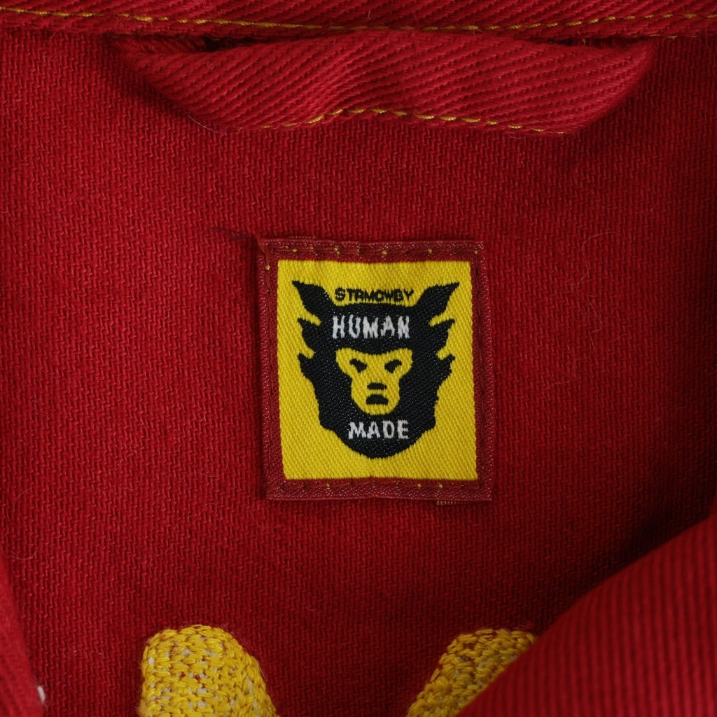 HUMAN MADE(ヒューマンメイド) RABBIT WORK JACKET ラビット ワークジャケット アウター レッド