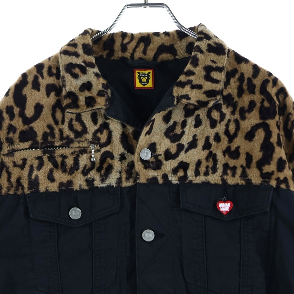 HUMAN MADE(ヒューマンメイド) LEOPARD DENIM JACKET レオパード