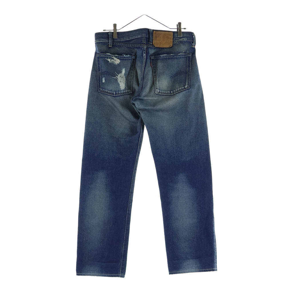Levi's VINTAGE CLOTHING(リーバイス ビンテージ クロージング) LOT 66501 BIG E Lowlise Customized ビッグE ローライズカスタマイズド 復刻 2005年製 フライデニムパンツ J22 J29608 1105