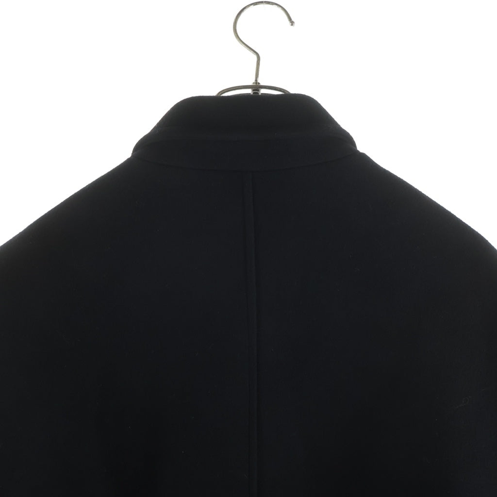 OURGLASS(アワーグラス) Power Shoulder Jacket パワーショルダージャケット ジップアップボックスシルエットジャケット ブラック