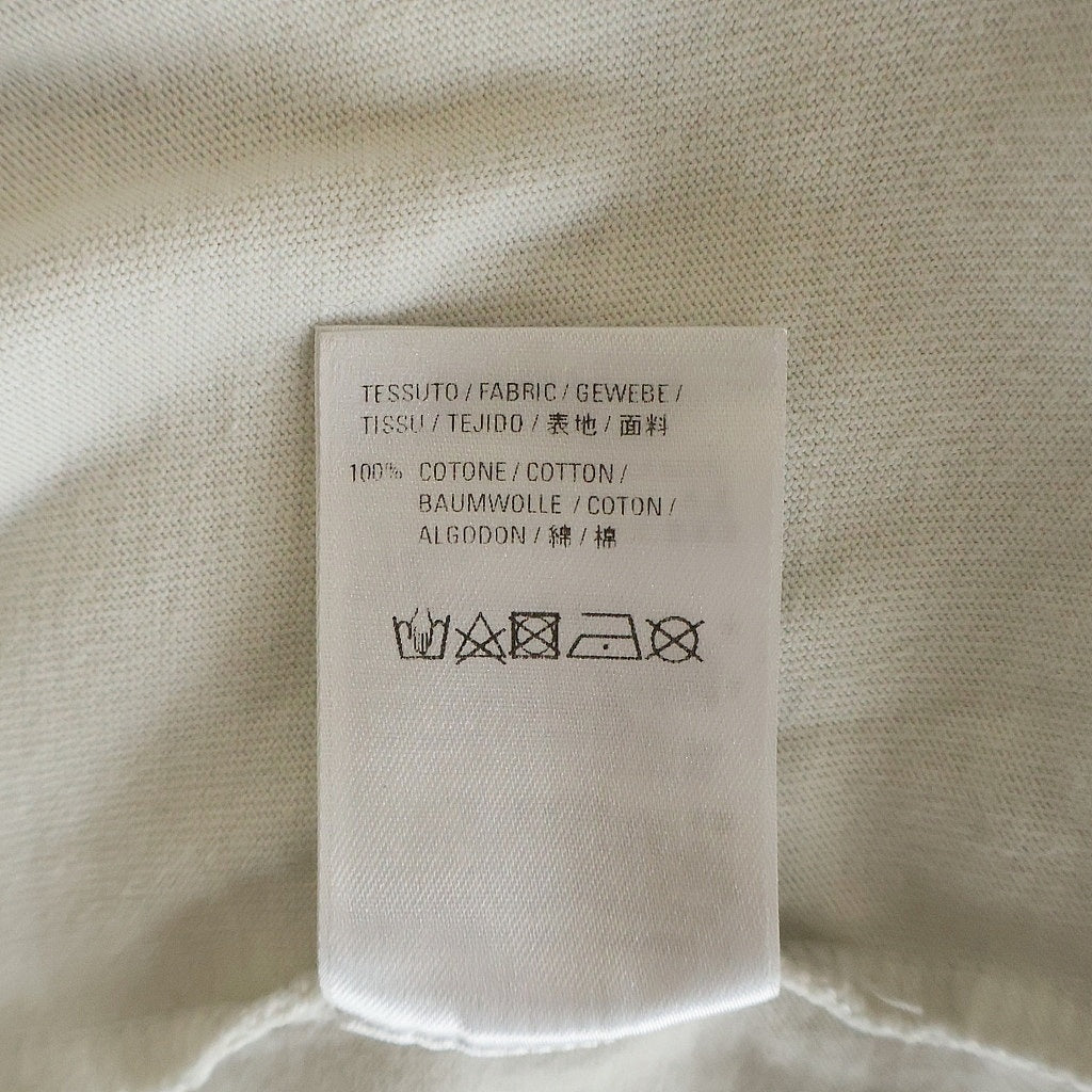 BALENCIAGA(バレンシアガ) 21SS HI MY NAME IS プリント ダメージ加工 半袖Tシャツ カットソー ホワイト 661715 TKVF1