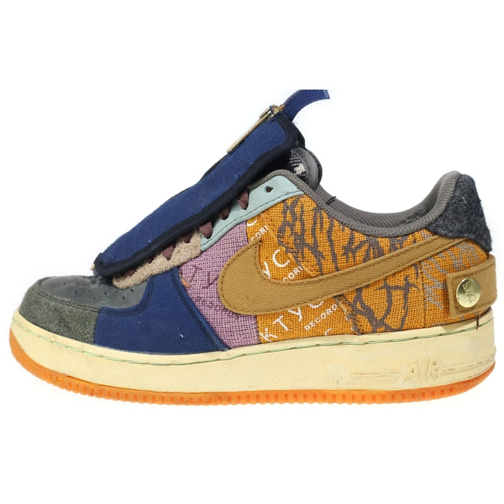 NIKE(ナイキ) ×TRAVIS SCOTT AIR FORCE 1 LOW CACTUS JACK トラヴィススコット エアフォース1 カクタスジャック ローカットスニーカー マルチ US9/27cm CN2405‐900