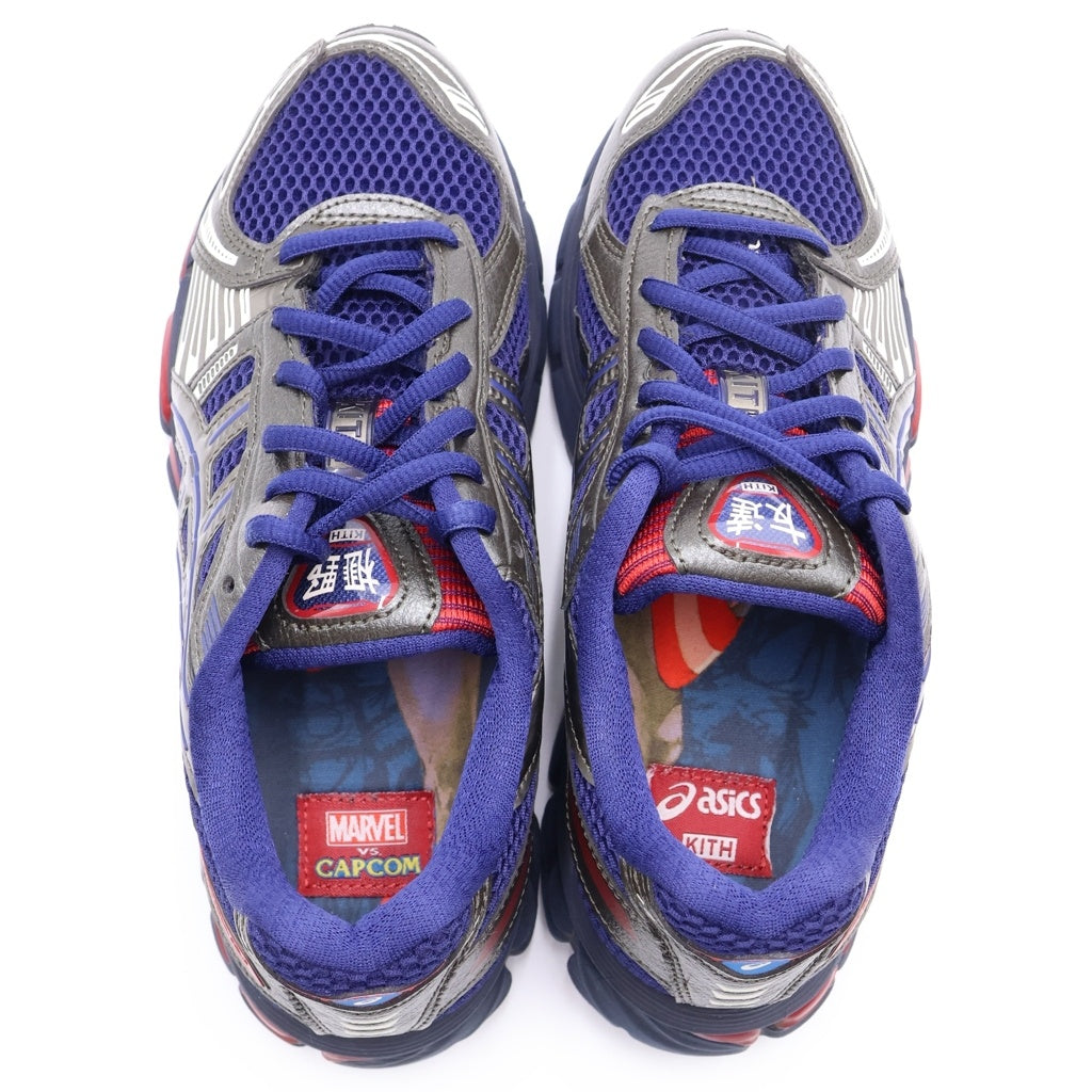 ASICS(アシックス) ×KITH Gel-Nimbus 12.1 キス ゲルニンバス ローカットスニーカー ブルー US6/24.5cm F450725