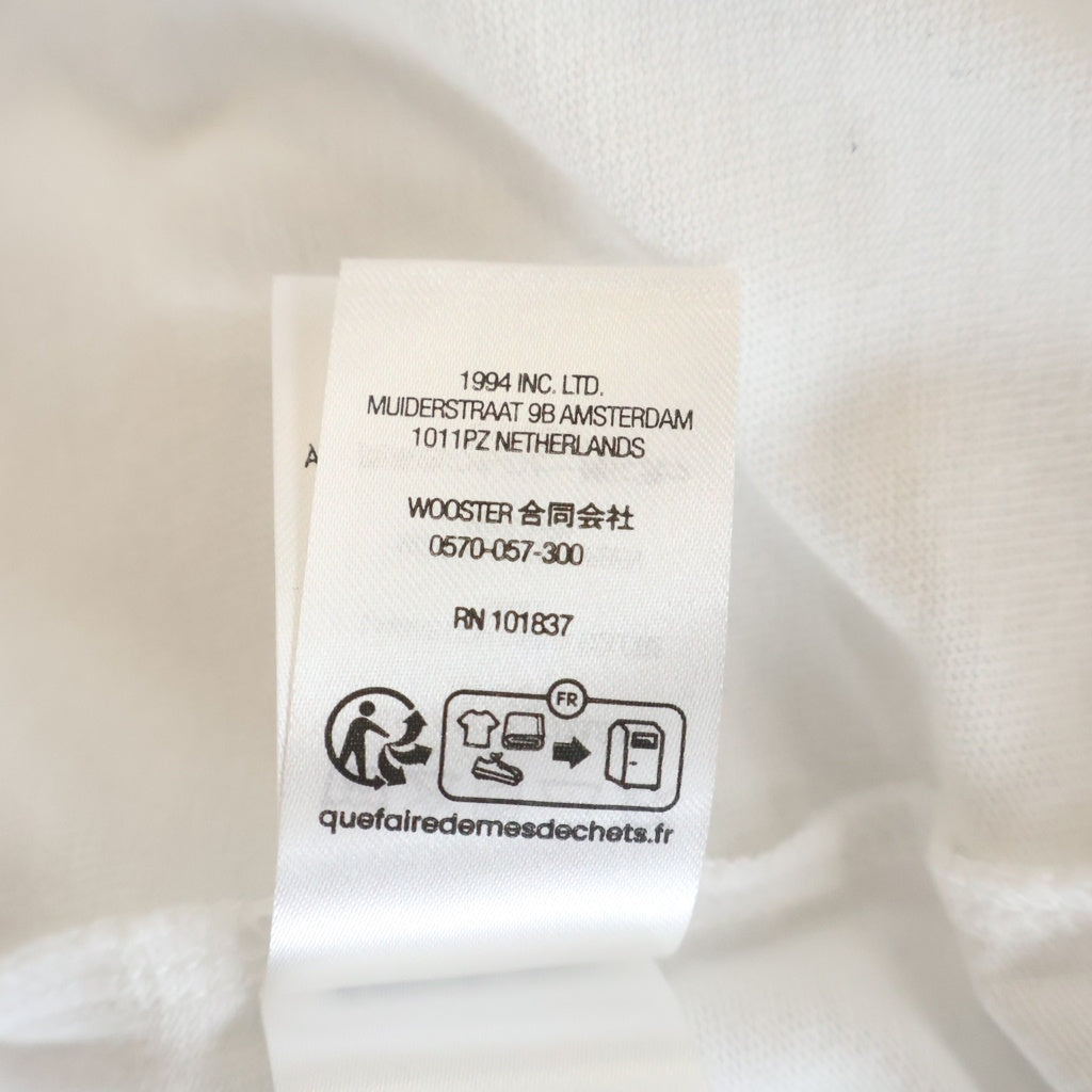 SUPREME(シュプリーム) 24SS Small Box Logo L/S Tee スモールボックスロゴロングスリーブTシャツ ロゴ刺繍クルーネック長袖Tシャツ ホワイト