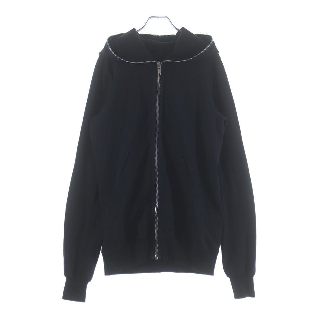 DRKSHDW(ダークシャドウ) 23AW GIMP HOODIE ギンプフーディ ジップアップ フーディ パーカー DU02C5291-RIG ブラック