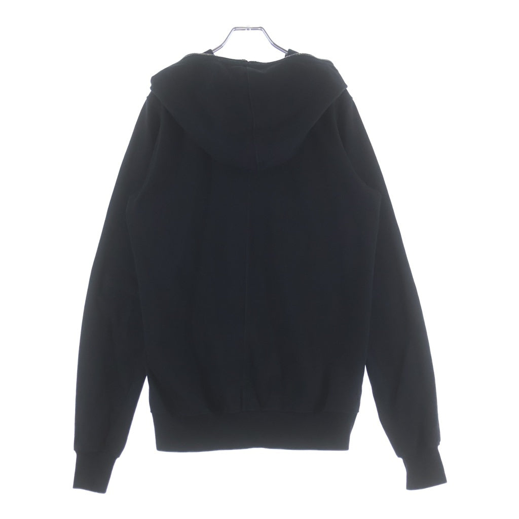 DRKSHDW(ダークシャドウ) 23AW GIMP HOODIE ギンプフーディ ジップアップ フーディ パーカー DU02C5291-RIG ブラック