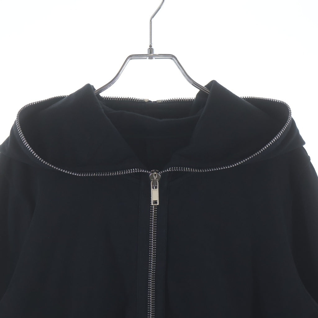 DRKSHDW(ダークシャドウ) 23AW GIMP HOODIE ギンプフーディ ジップアップ フーディ パーカー DU02C5291-RIG ブラック