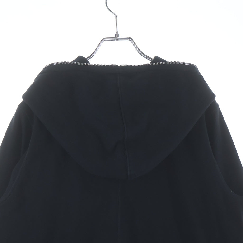 DRKSHDW(ダークシャドウ) 23AW GIMP HOODIE ギンプフーディ ジップアップ フーディ パーカー DU02C5291-RIG ブラック