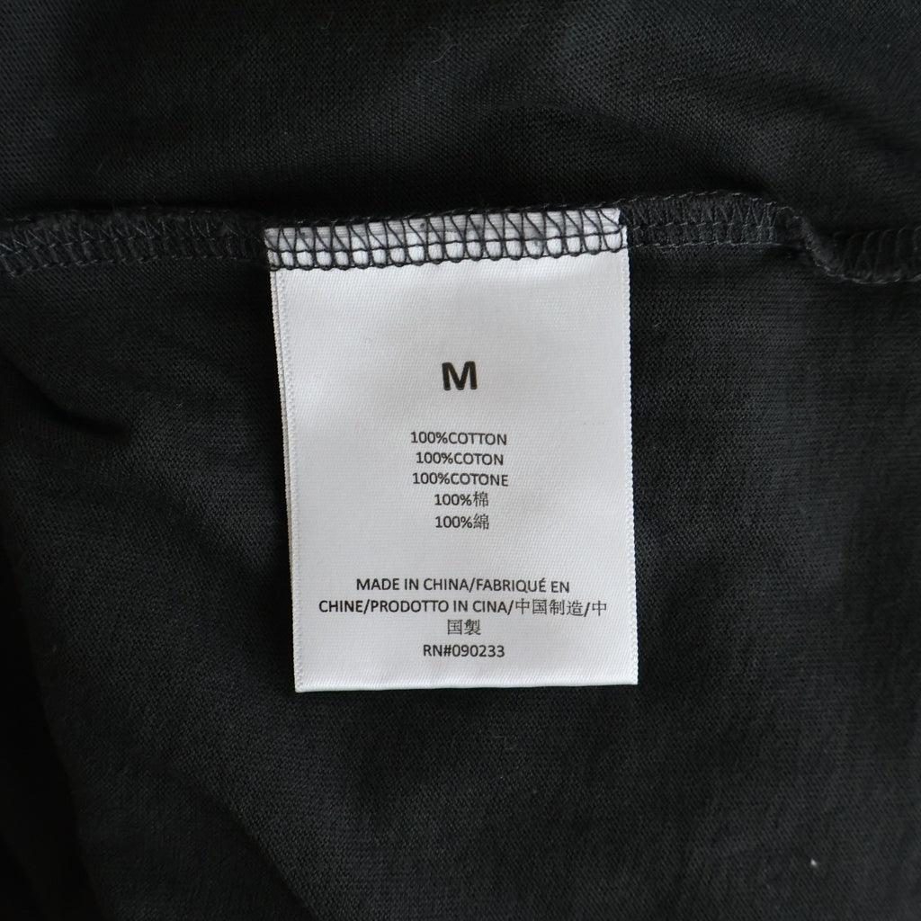 FEAR OF GOD ESSENTIALS(フィアオブゴッド エッセンシャルズ) 1997 Mockneck L/S Tee モックネックロングスリーブTシャツ ロゴフェルト長袖Tシャツ カットソー チャコールグレー