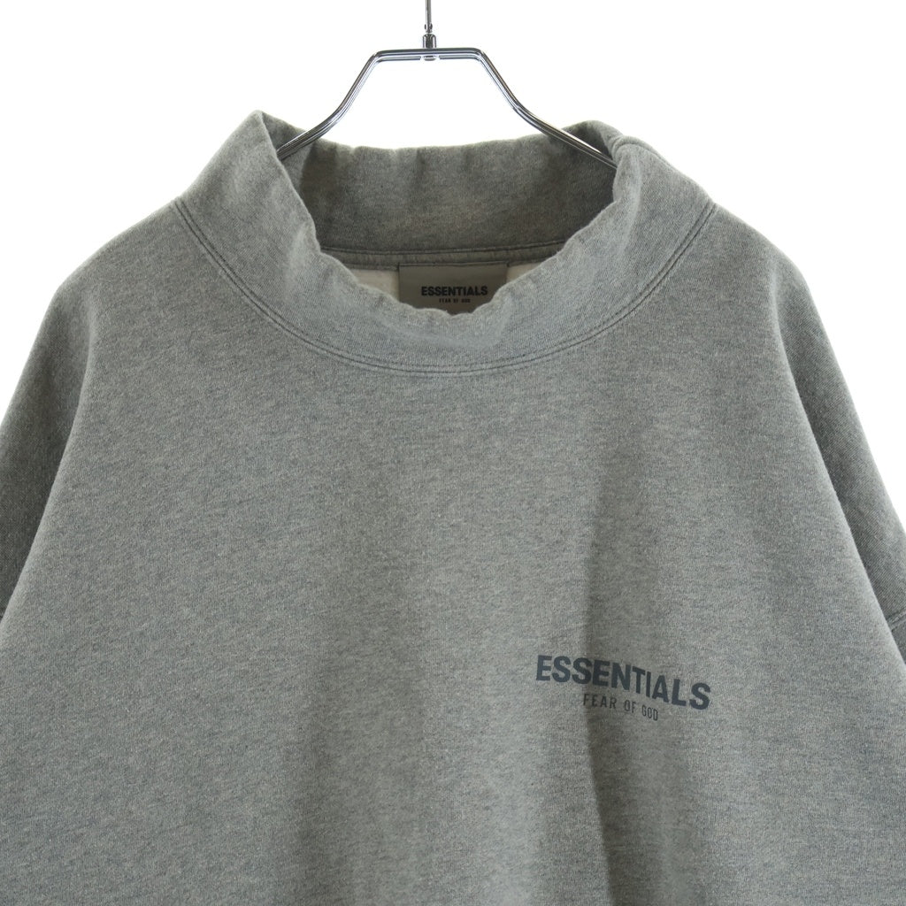 FEAR OF GOD ESSENTIALS(フィアオブゴッド エッセンシャルズ) リフレクトロゴ モックネックプルオーバースウェットトレーナー