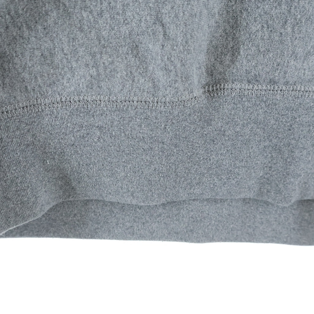 MONCLER(モンクレール) 21AW MAGLIA CON CAPPUCCIO Logo Patch Hooded Sweatshirts ロゴパッチフーデットスウェットシャツ パーカー G20928G00006 グレー