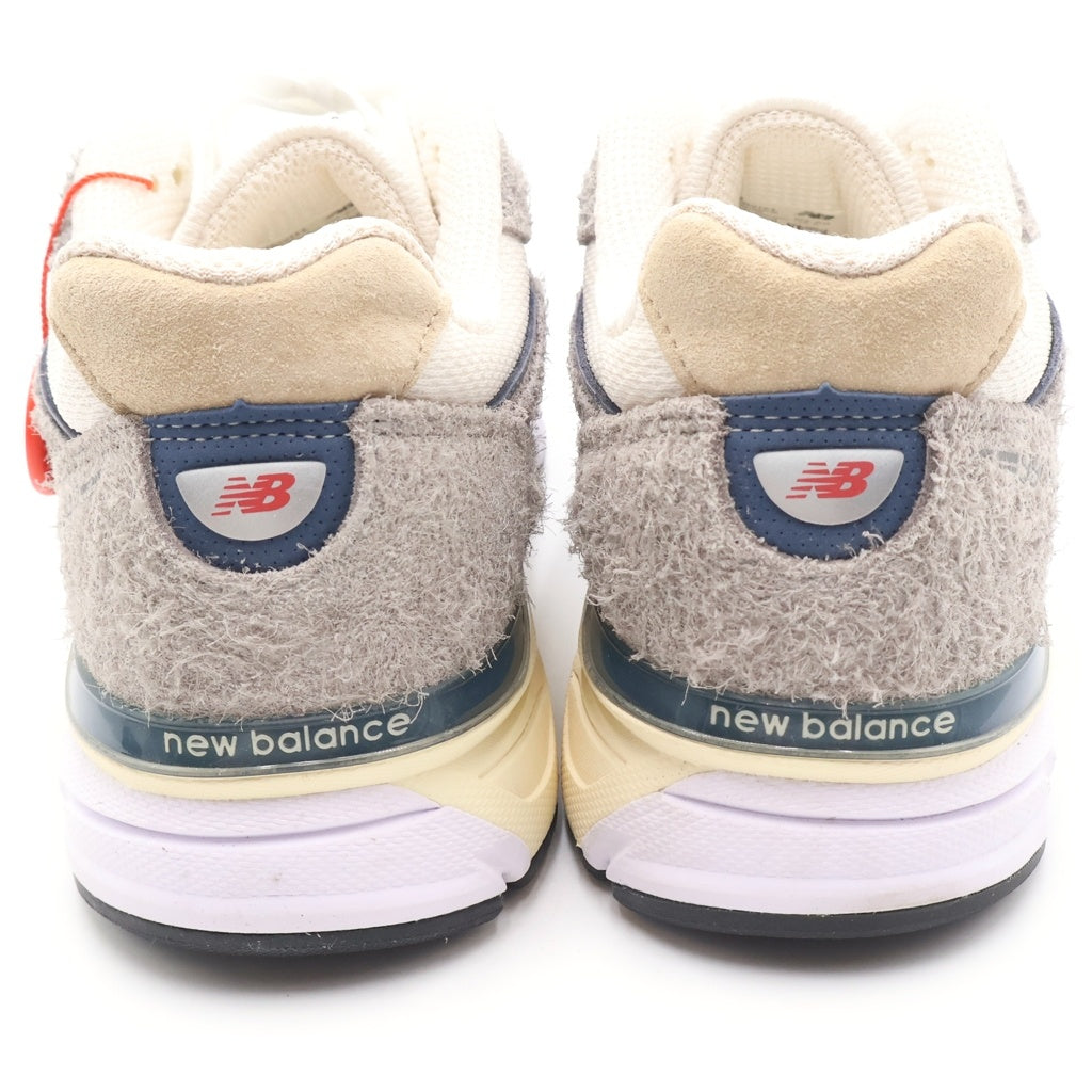 New Balance(ニューバランス) 990 V4 ローカットスニーカー シューズ U990TA4 グレー/ホワイト