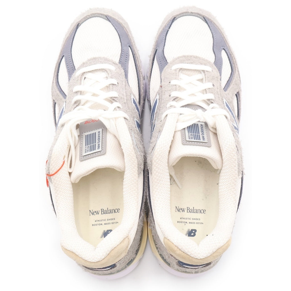 New Balance(ニューバランス) 990 V4 ローカットスニーカー シューズ U990TA4 グレー/ホワイト